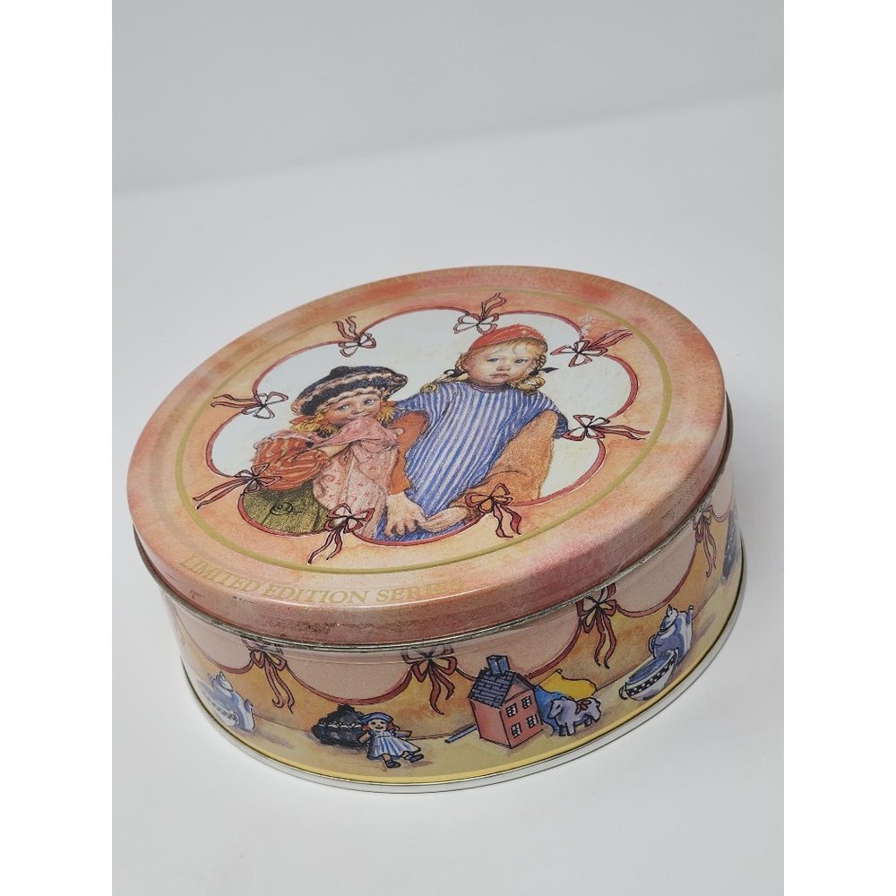 Carl‎ Larson The Wish Cookie Limited Edition Collectors Tin Swedish Pepparkakor